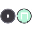 Back Glass Lens For Samsung Gear S2 SM-R720(Black) - free shipping - PMc TechLife - Order now!