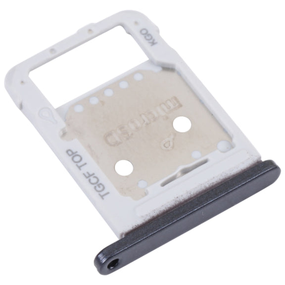 For Samsung Galaxy Tab S7 FE SM-T736 SIM Card Tray + Micro SD Card Tray (Black)