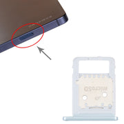 For Samsung Galaxy Tab S7 FE SM-T736 SIM Card Tray + Micro SD Card Tray (Blue)