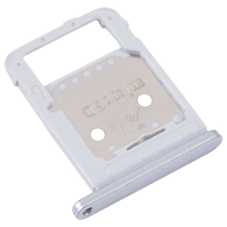 For Samsung Galaxy Tab S7 FE SM-T736 SIM Card Tray + Micro SD Card Tray (Silver)