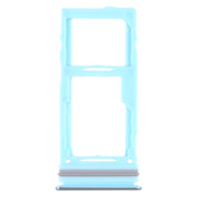 For Samsung Galaxy A72 SM-A725 SIM Card Tray + SIM Card Tray / Micro SD Card Tray (Blue)