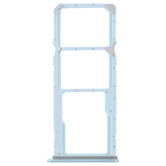 For Samsung Galaxy A04 Core SM-A042F Original SIM Card Tray + SIM Card Tray + Micro SD card tray(Green)