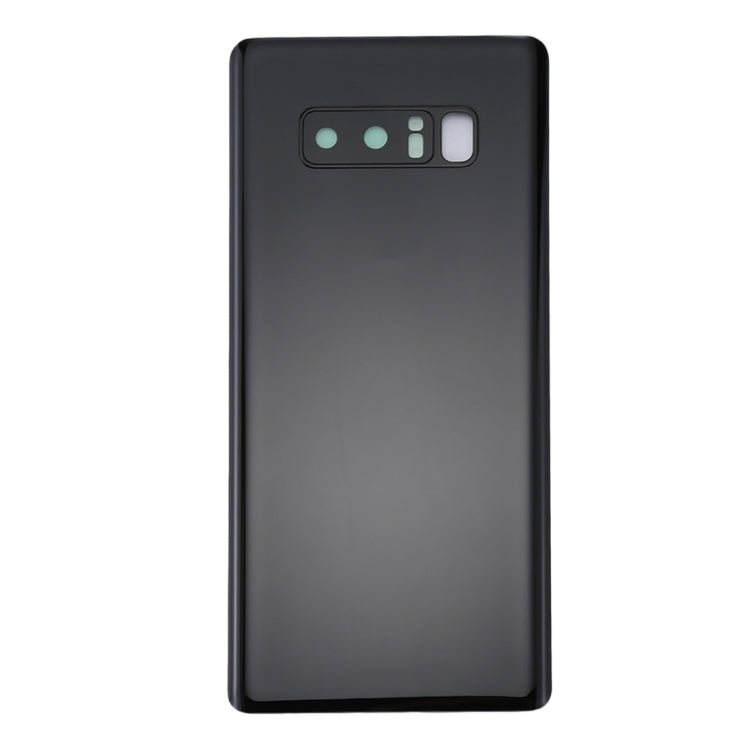 For Galaxy Note 8 Back Cover with Camera Lens Cover (Black)