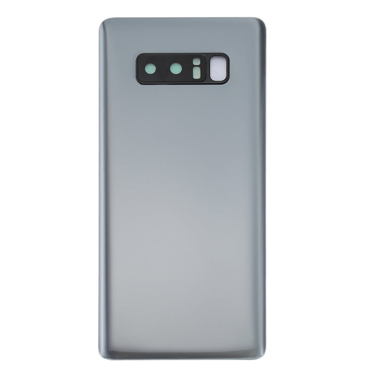 For Galaxy Note 8 Back Cover with Camera Lens Cover (Silver)