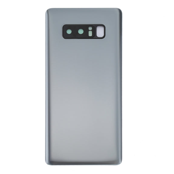 For Galaxy Note 8 Back Cover with Camera Lens Cover (Silver)
