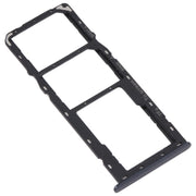 For Samsung Galaxy M42 5G SM-A436B Original SIM Card Tray + SIM Card Tray + Micro SD card tray (Black)
