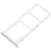 For Samsung Galaxy M42 5G SM-A436B Original SIM Card Tray + SIM Card Tray + Micro SD card tray (Green)