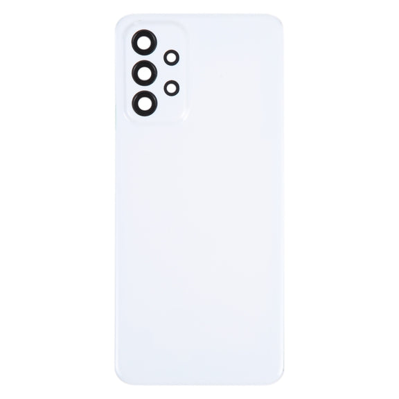 For Samsung Galaxy A23 5G SM-A236A Original Battery Back Cover with Camera Lens Cover(White)