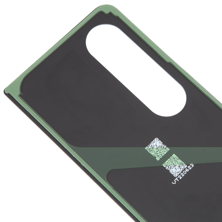 For Samsung Galaxy Z Fold4 SM-F936B Battery Back Cover with Camera Lens Cover(Black)