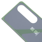 For Samsung Galaxy Z Fold4 SM-F936B Battery Back Cover with Camera Lens Cover(Beige)