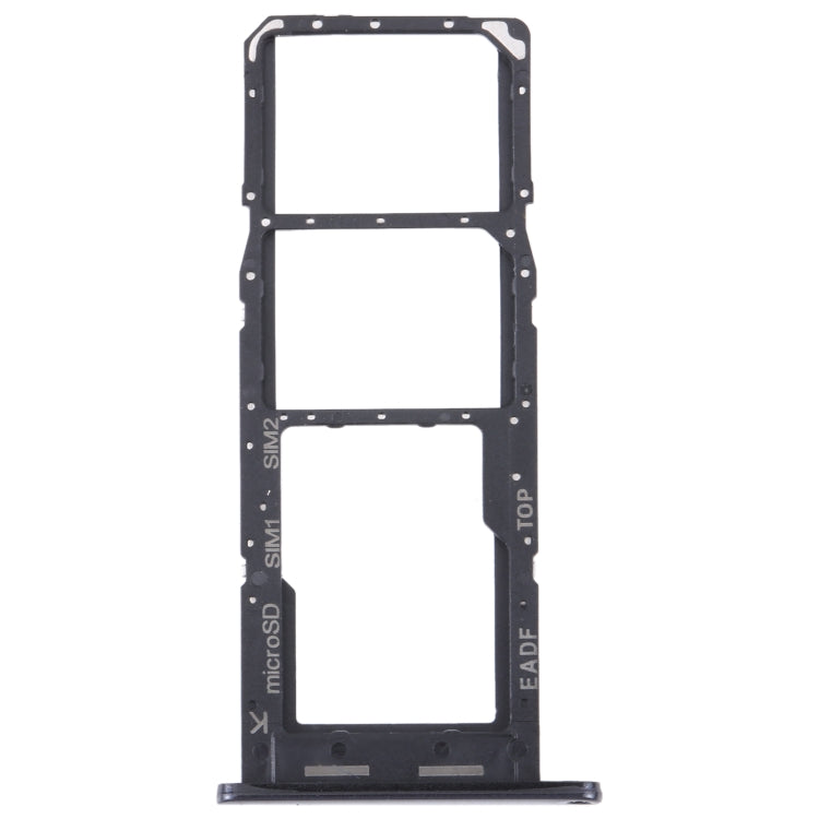 For Samsung Galaxy F14 5G Original SIM Card Tray + SIM Card Tray + Micro SD Card Tray (Black)