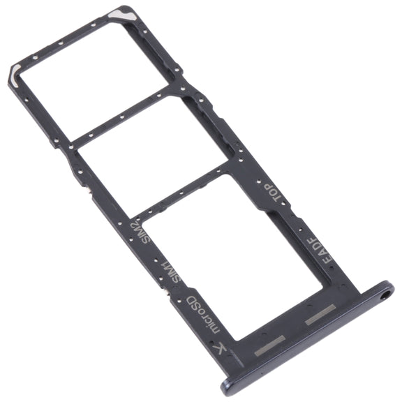 For Samsung Galaxy F14 5G Original SIM Card Tray + SIM Card Tray + Micro SD Card Tray (Black)