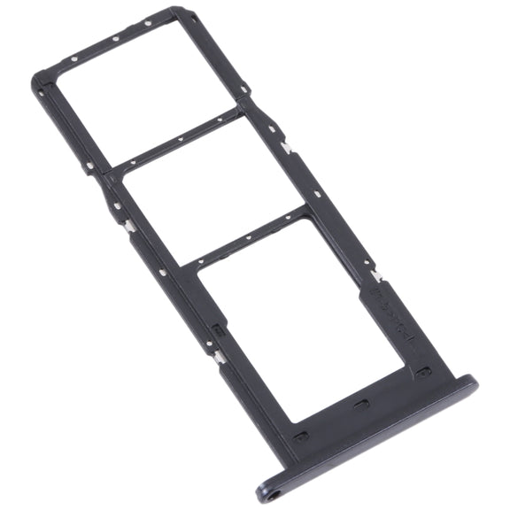 For Samsung Galaxy F14 5G Original SIM Card Tray + SIM Card Tray + Micro SD Card Tray (Black)