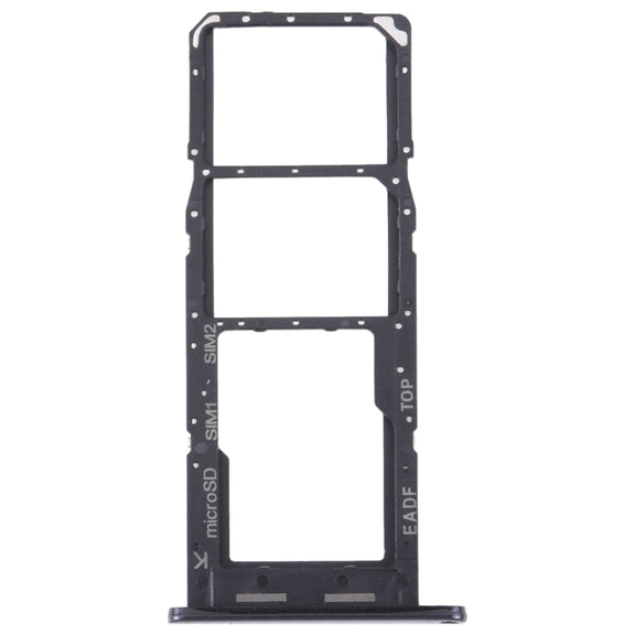 For Samsung Galaxy F14 5G Original SIM Card Tray + SIM Card Tray + Micro SD Card Tray (Black)