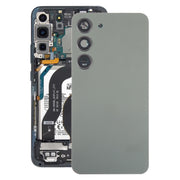 For Samsung Galaxy S23 SM-S911B OEM Glass Battery Back Cover with Camera Lens Cover(Green)