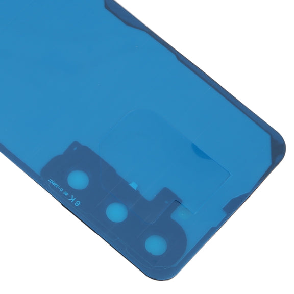 For Samsung Galaxy S23 SM-S911B OEM Glass Battery Back Cover with Camera Lens Cover(White)