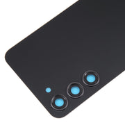 For Samsung Galaxy S23+ SM-S916B OEM Glass Battery Back Cover with Camera Lens Cover(Black)