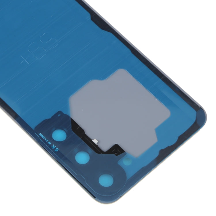 For Samsung Galaxy S23+ SM-S916B OEM Glass Battery Back Cover with Camera Lens Cover(Yellow)