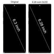 6.67 inch OLED LCD Screen For Samsung Galaxy Note10 SM-N970F Digitizer Full Assembly With Frame (Black)