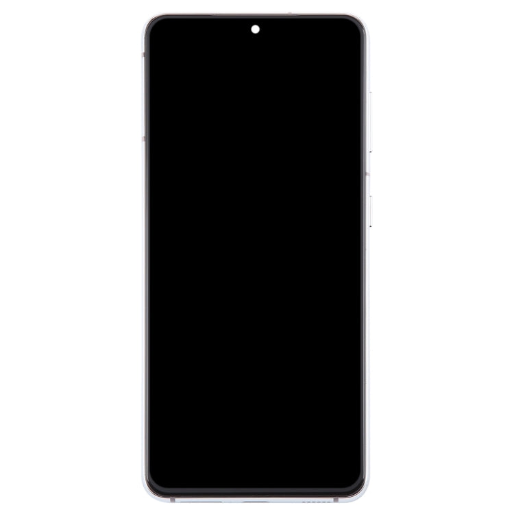 For Samsung Galaxy S21 5G SM-G991 TFT LCD Screen Digitizer Full Assembly with Frame (Silver)