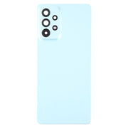 For Samsung Galaxy A73 5G SM-A736B Original Battery Back Cover with Camera Lens Cover(Green)