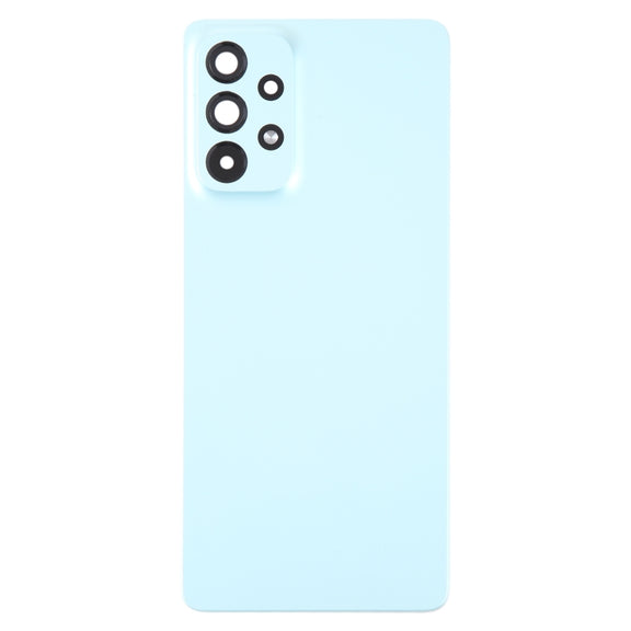 For Samsung Galaxy A73 5G SM-A736B Original Battery Back Cover with Camera Lens Cover(Green)