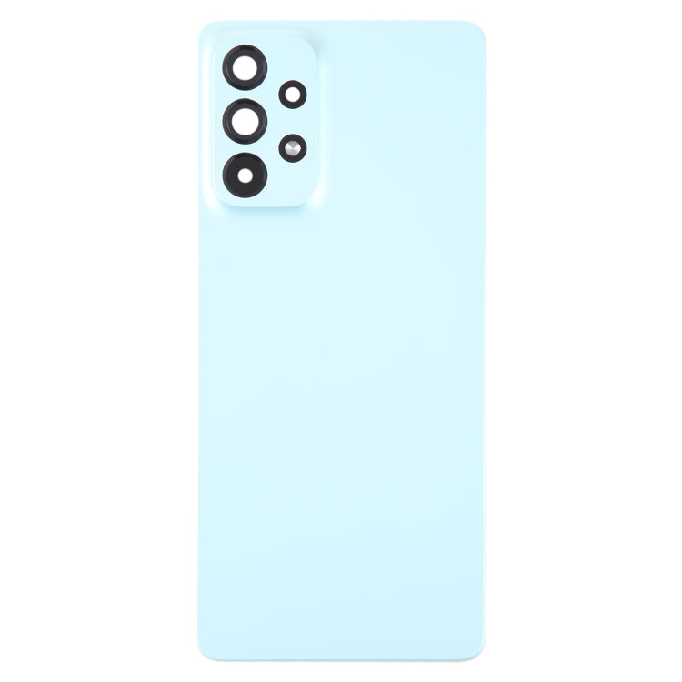For Samsung Galaxy A73 5G SM-A736B Original Battery Back Cover with Camera Lens Cover(Green)