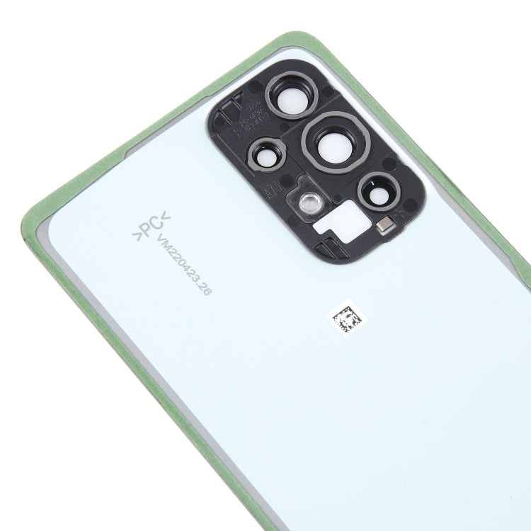 For Samsung Galaxy A73 5G SM-A736B Original Battery Back Cover with Camera Lens Cover(Green)
