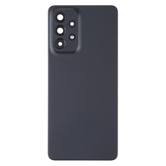 For Samsung Galaxy A53 5G SM-A536B Original Battery Back Cover with Camera Lens Cover(Black)