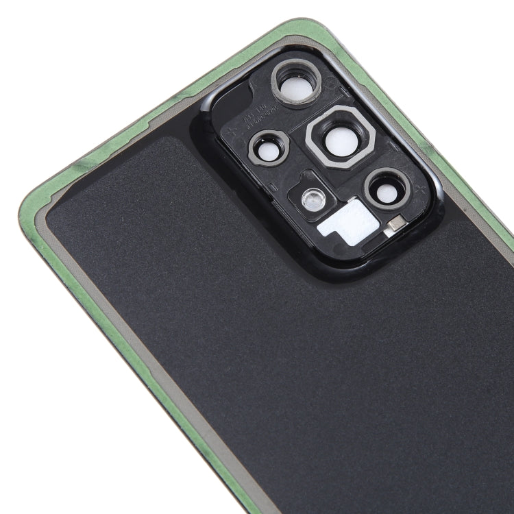 For Samsung Galaxy A53 5G SM-A536B Original Battery Back Cover with Camera Lens Cover(Black)