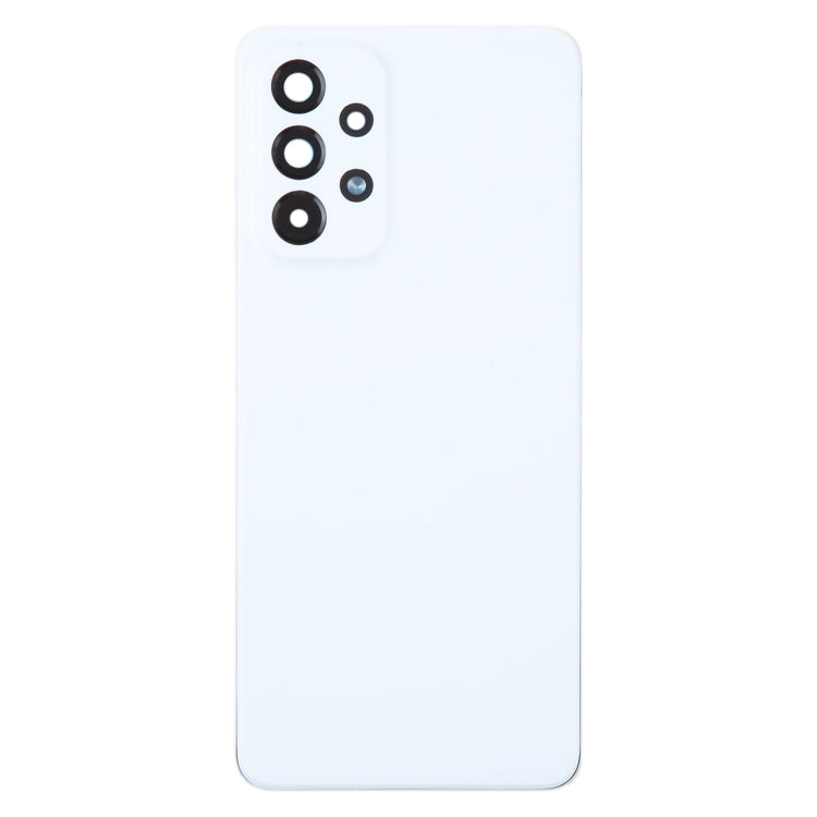 For Samsung Galaxy A53 5G SM-A536B Original Battery Back Cover with Camera Lens Cover(White)