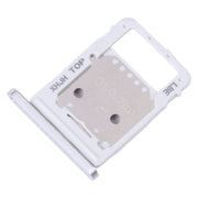 For Samsung Galaxy Tab S8+ SM-X800 Original SIM Card Tray + Micro SD Card Tray (Silver)