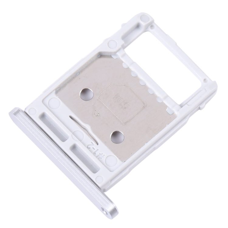 For Samsung Galaxy Tab S8+ SM-X800 Original SIM Card Tray + Micro SD Card Tray (Silver)
