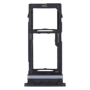 For Samsung Galaxy Tab Active3 8.0 SM-T570/T575 Original SIM Card Tray + Micro SD Card Tray (Black)