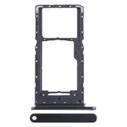 For Samsung Galaxy A14 4G SM-A145P Original SIM Card Tray + SIM Card Tray + Micro SD Card Tray (Black)