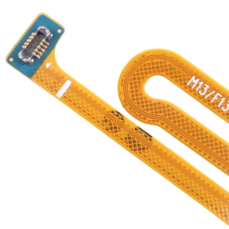 For Samsung Galaxy M13 SM-M135F Original Fingerprint Sensor Flex Cable (Orange)