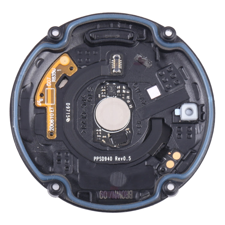 Original Back Cover With Heart Rate Sensor + Wireless Charging Module For Samsung Galaxy Watch Active2 40mm SM-R830 (Brown)