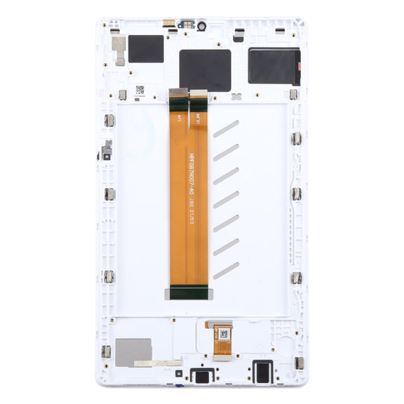 For Samsung Galaxy Tab A7 Lite SM-T220 WiFi Edition Original LCD Screen Digitizer Full Assembly with Frame (White)