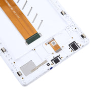 For Samsung Galaxy Tab A7 Lite SM-T220 WiFi Edition Original LCD Screen Digitizer Full Assembly with Frame (White)