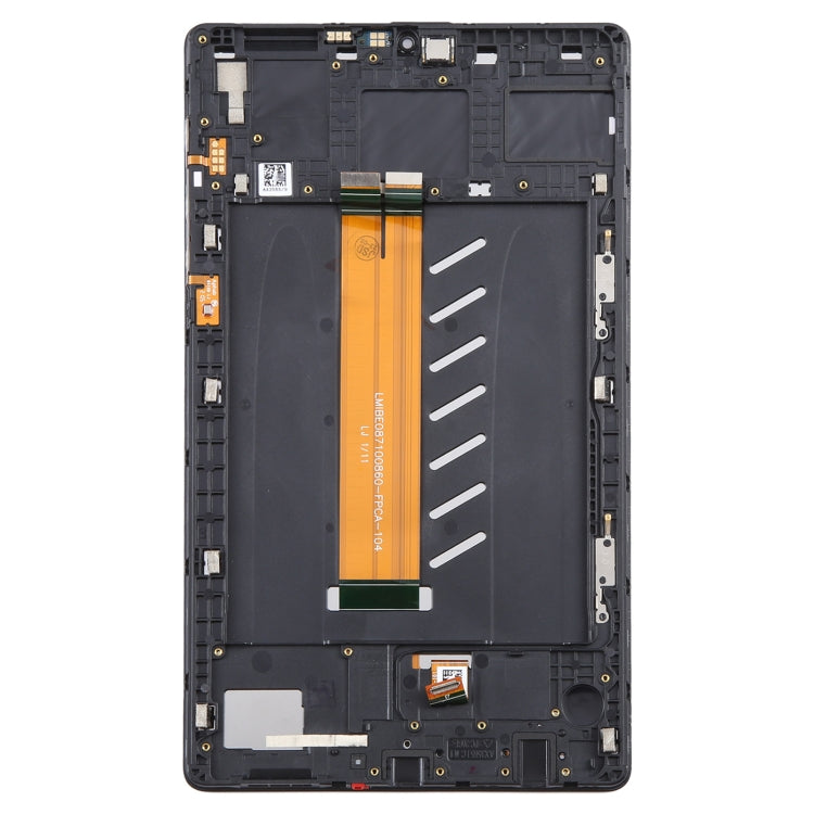For Samsung Galaxy Tab A7 Lite SM-T225 LTE Edition Original LCD Screen Digitizer Full Assembly with Frame (Black)