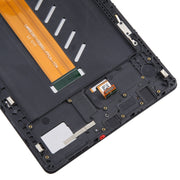 For Samsung Galaxy Tab A7 Lite SM-T225 LTE Edition Original LCD Screen Digitizer Full Assembly with Frame (Black)