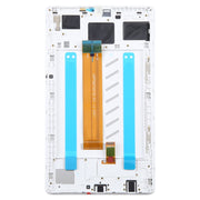 For Samsung Galaxy Tab A7 Lite SM-T225 LTE Edition Original LCD Screen Digitizer Full Assembly with Frame (White)