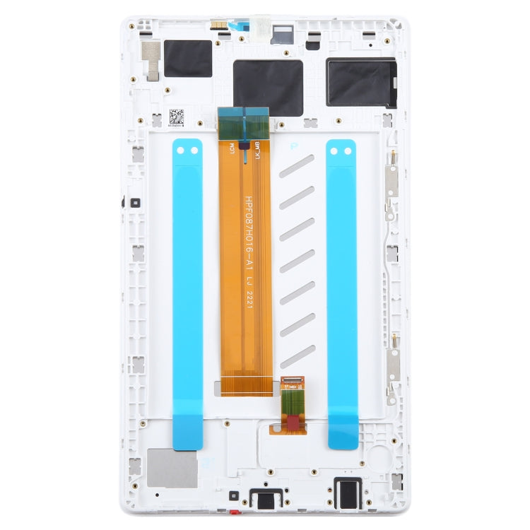 For Samsung Galaxy Tab A7 Lite SM-T225 LTE Edition Original LCD Screen Digitizer Full Assembly with Frame (White)
