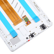 For Samsung Galaxy Tab A7 Lite SM-T225 LTE Edition Original LCD Screen Digitizer Full Assembly with Frame (White)