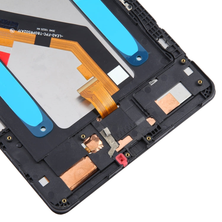 For Samsung Galaxy Tab A 8.0 2019 SM-T290 WiFi Edition Original LCD Screen Digitizer Full Assembly with Frame (Black)