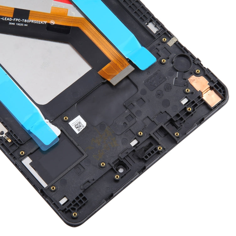 For Samsung Galaxy Tab A 8.0 2019 SM-T290 WiFi Edition Original LCD Screen Digitizer Full Assembly with Frame (Black)