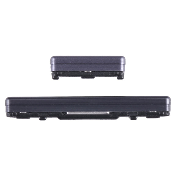 For Samsung Galaxy Tab S7+ SM-T976 1set Original Power Button + Volume Control Button (Black)