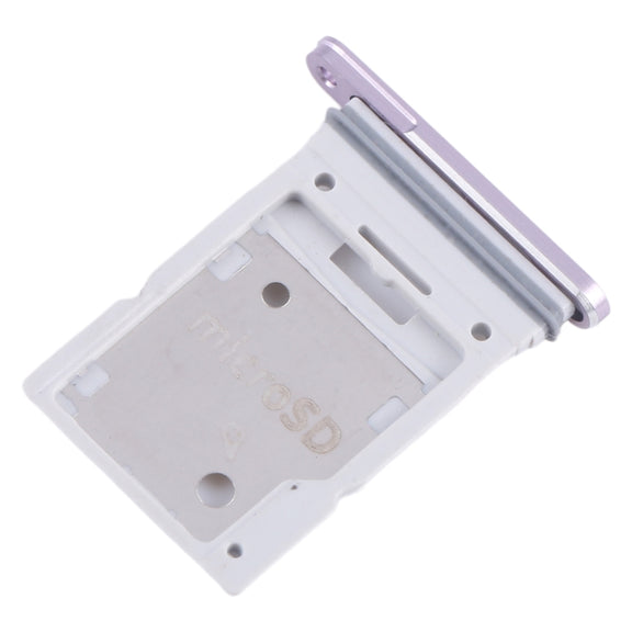 Original SIM + Micro SD Card Tray for Samsung Galaxy Tab S9+ (Purple)