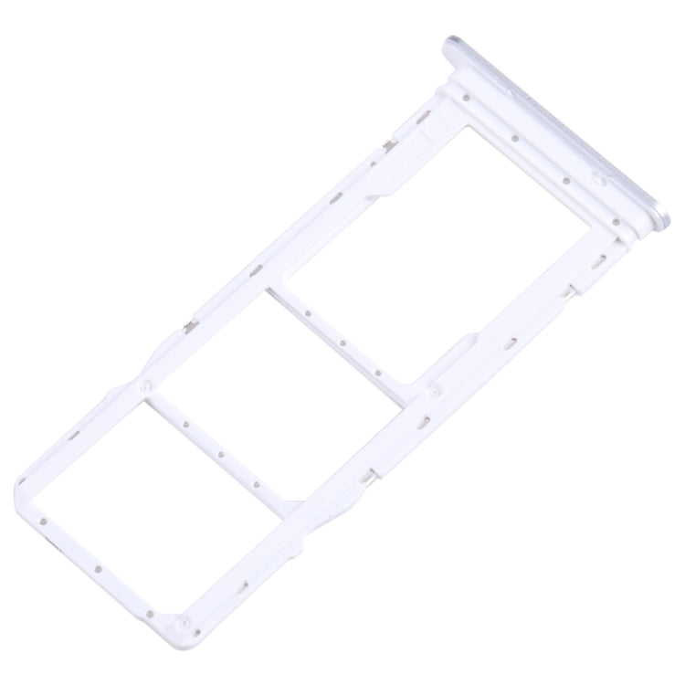 For Samsung Galaxy A05 SM-A055 Original SIM + SIM Card Tray + Micro SD Card Tray (Silver)