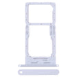For Samsung Galaxy A25 5G SM-A256B Original SIM Card Tray + SIM Card Tray / Micro SD Card Tray (Silver) - free shipping - PMc TechLife - Order now!